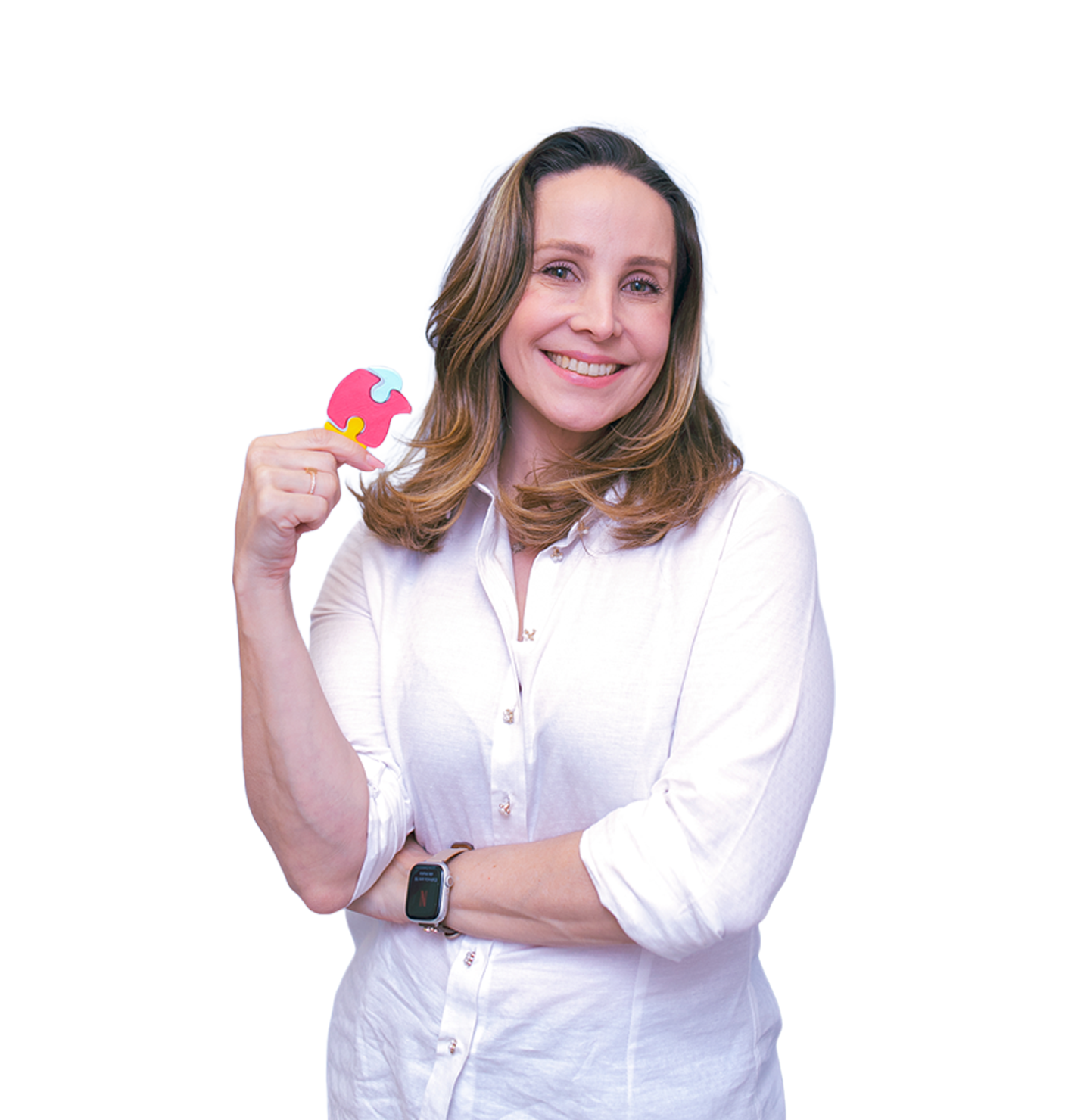 Especialista fazendo exercícios com duas crianças